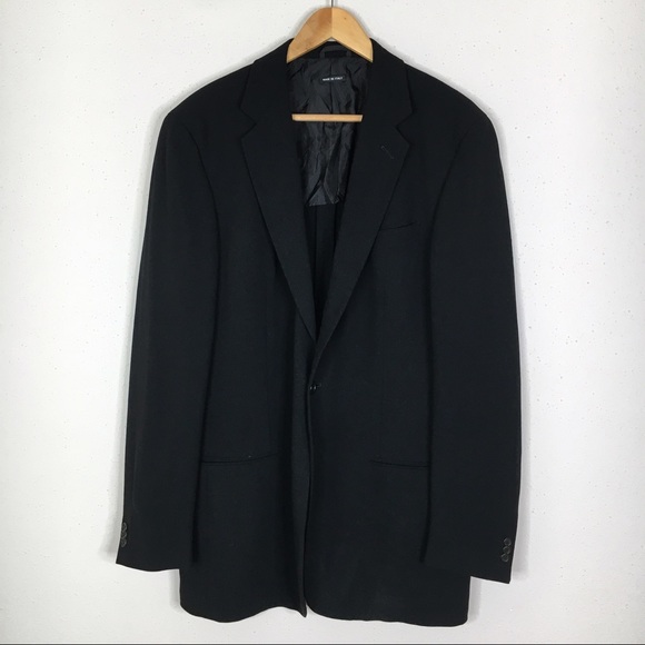 Giorgio Armani Other - Giorgio Armani Black 100% Pure Wool Blazer